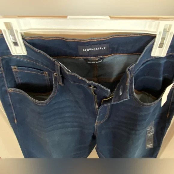 NWT Aeropostale Sz-10r Hi Waist, Real Front Pockets, Lightweight, Comfy Jeggings - Picture 8 of 16